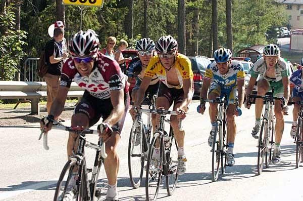 The yellow jersey struggling to keep it up