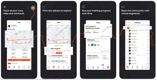 Screengrab of the best fitness app for running: Strava