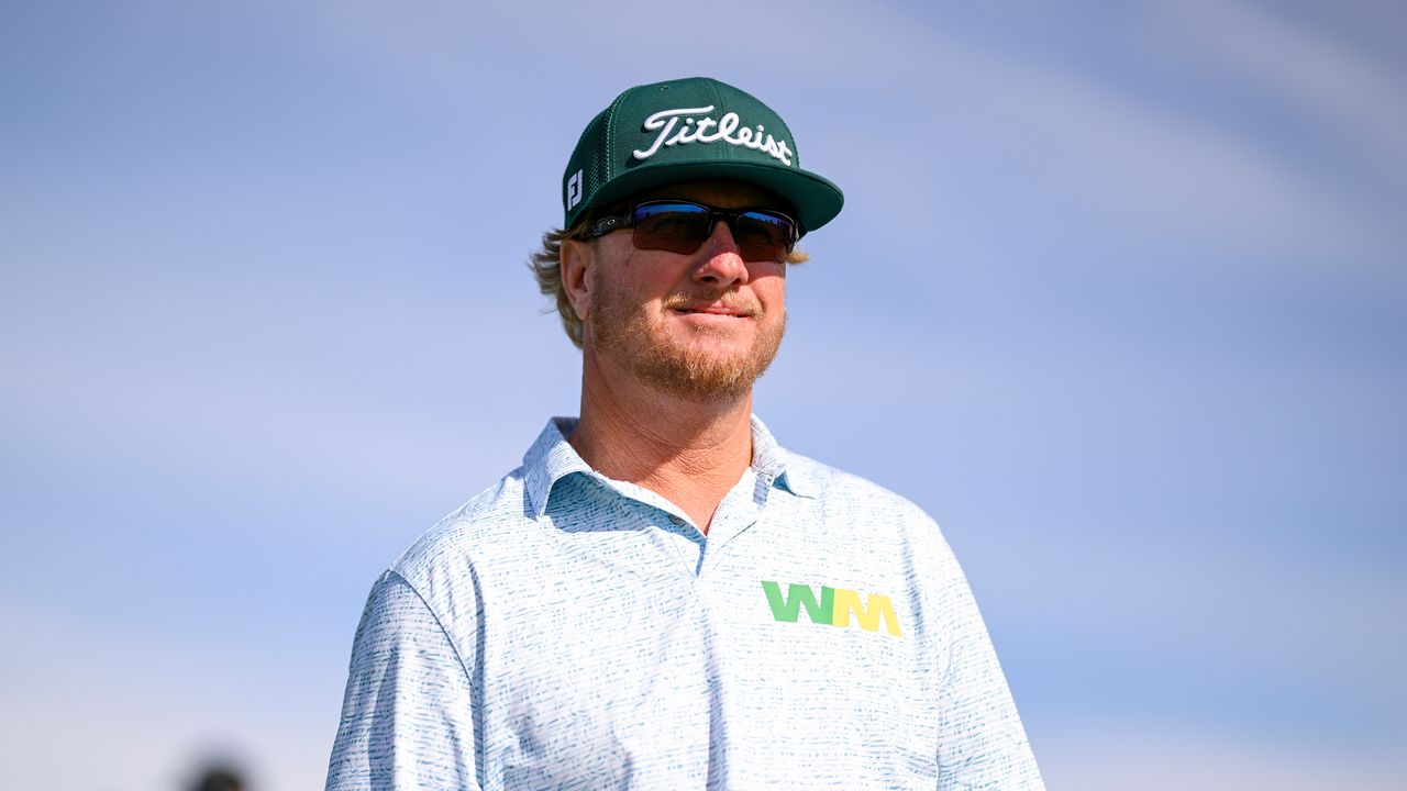 Charley Hoffman looks on during the 2025 Farmers Insurance Open