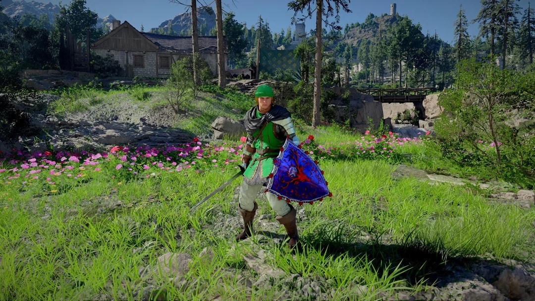 Crimson Desert in-game cosplay