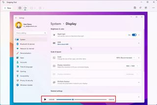 Snipping Tool preview screen recording
