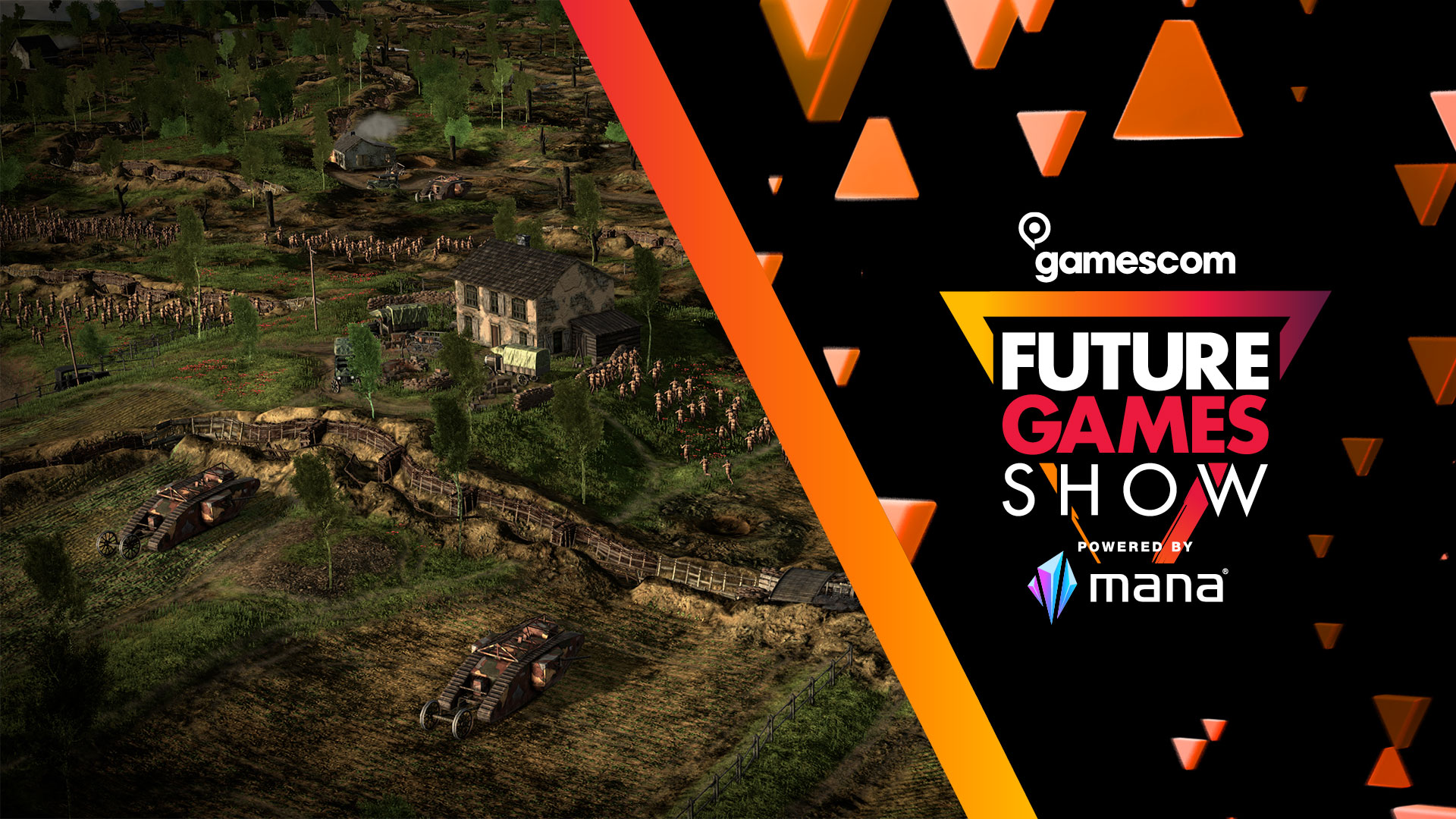 The Great War featuring at the Future Games Show at Gamescom 2022