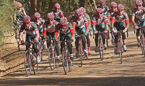 The Colavita crew hit the dirt