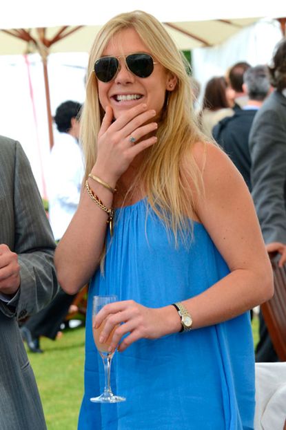 Chelsy Davy attends Cartier Queen's Cup Polo 