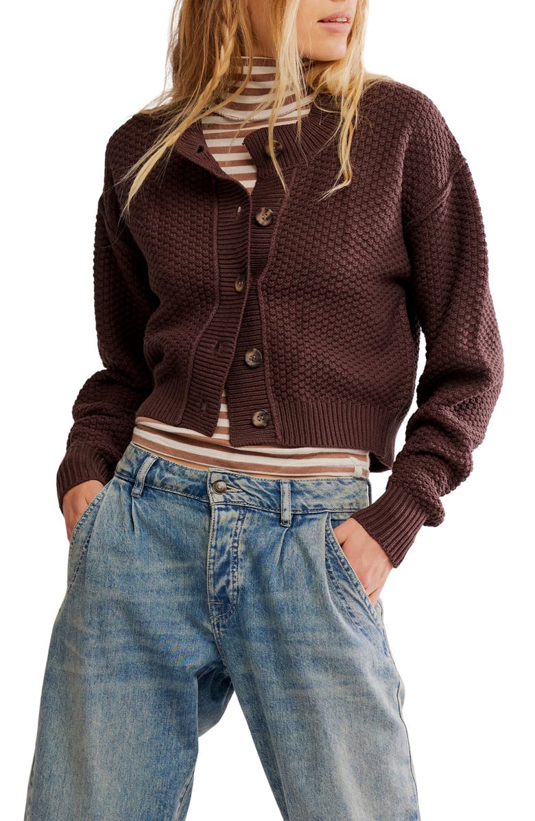 Lila Crop Cardigan