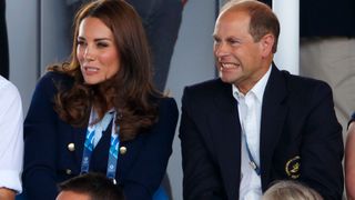 Kate Middleton and Prince Edward