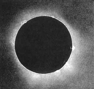 This appears to be the first photo of a solar eclipse ever shot.