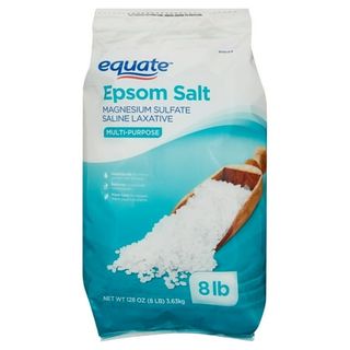 Equate Epsom Salt, Magnesium Sulfate, 128 Oz (8lb), Unscented