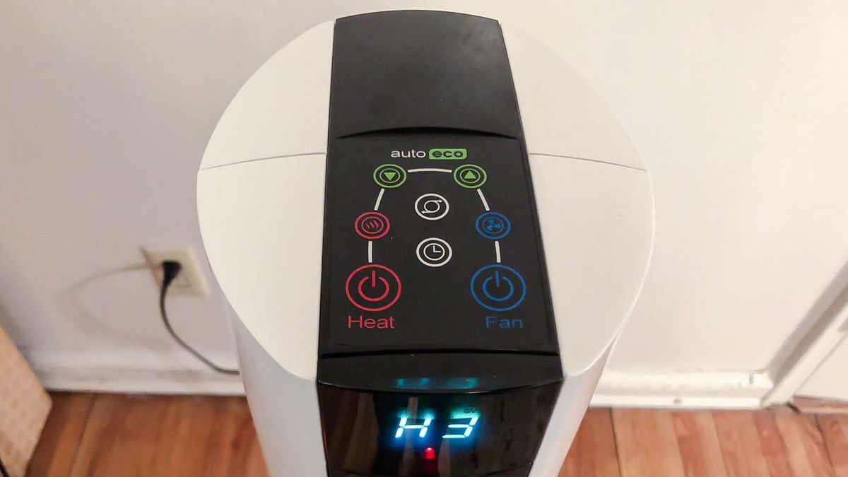 Lasko FH500 settings buttons
