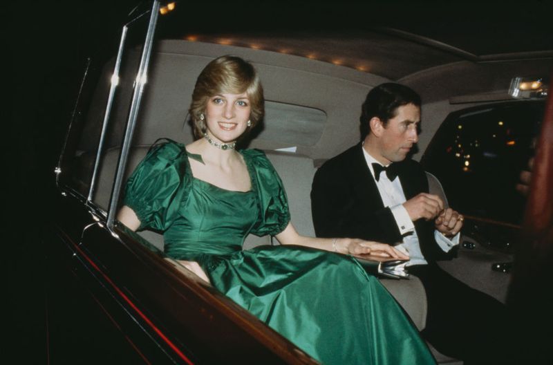charles and diana at the barbican