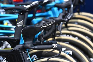 Wilier TT handlebars seen at the Giro d'Italia 2022