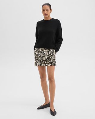 Theory mini skirt