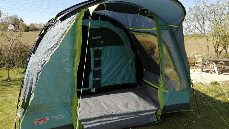 coleman tent meadowood air 4 person