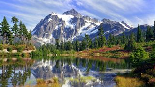 A mountain in North Cascades National Park