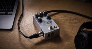 JHS Pedals 424 Gain Stage: this computer-gray stompbox is a preamp-cum-distortion that emulates the analogue mojo of the Tascam Portastudio