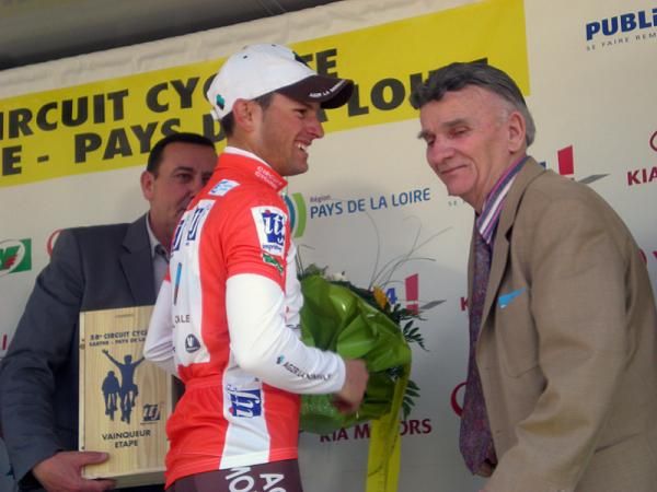 Anthony Ravard (Ag2R) scored a second stage win at the Circuit de la Sarthe.