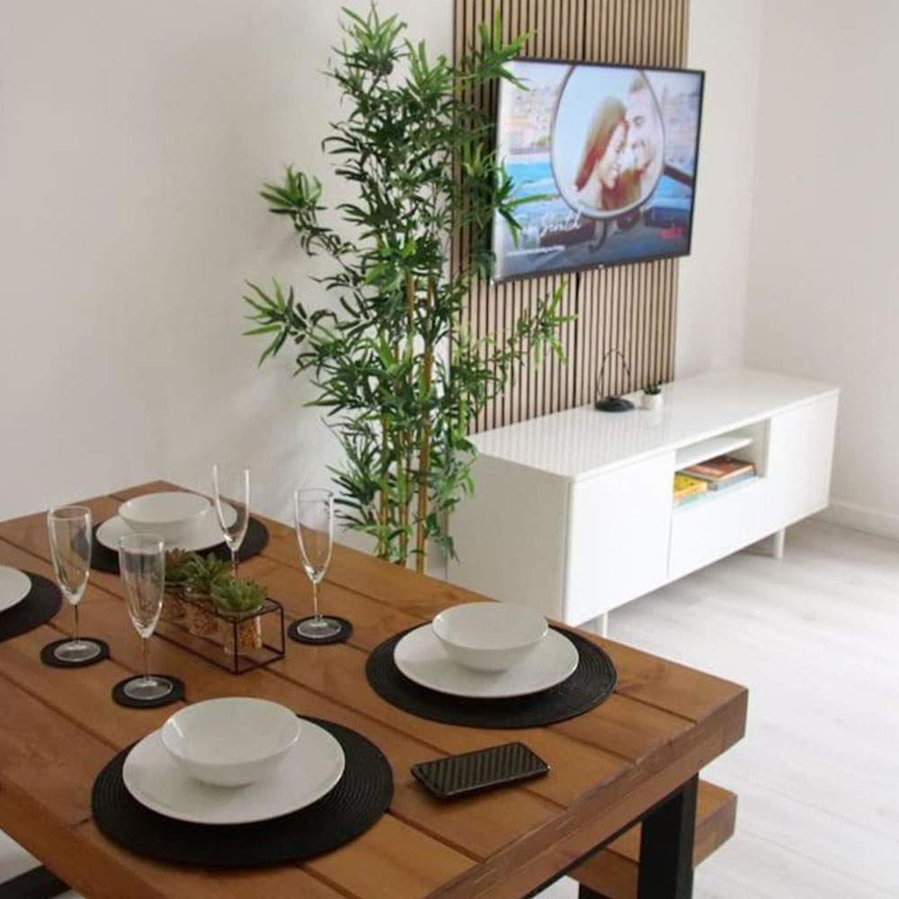Seating area in holiday let