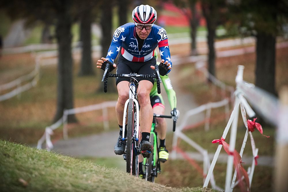 Jeremy Powers (Rapha) wins the elite men's race at Kings CX After Dark