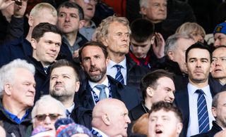 APRIL 07: during a cinch Premiership match between Rangers and Celtic at Ibrox Stadium, on April 07, 2024, in Glasgow, Scotland