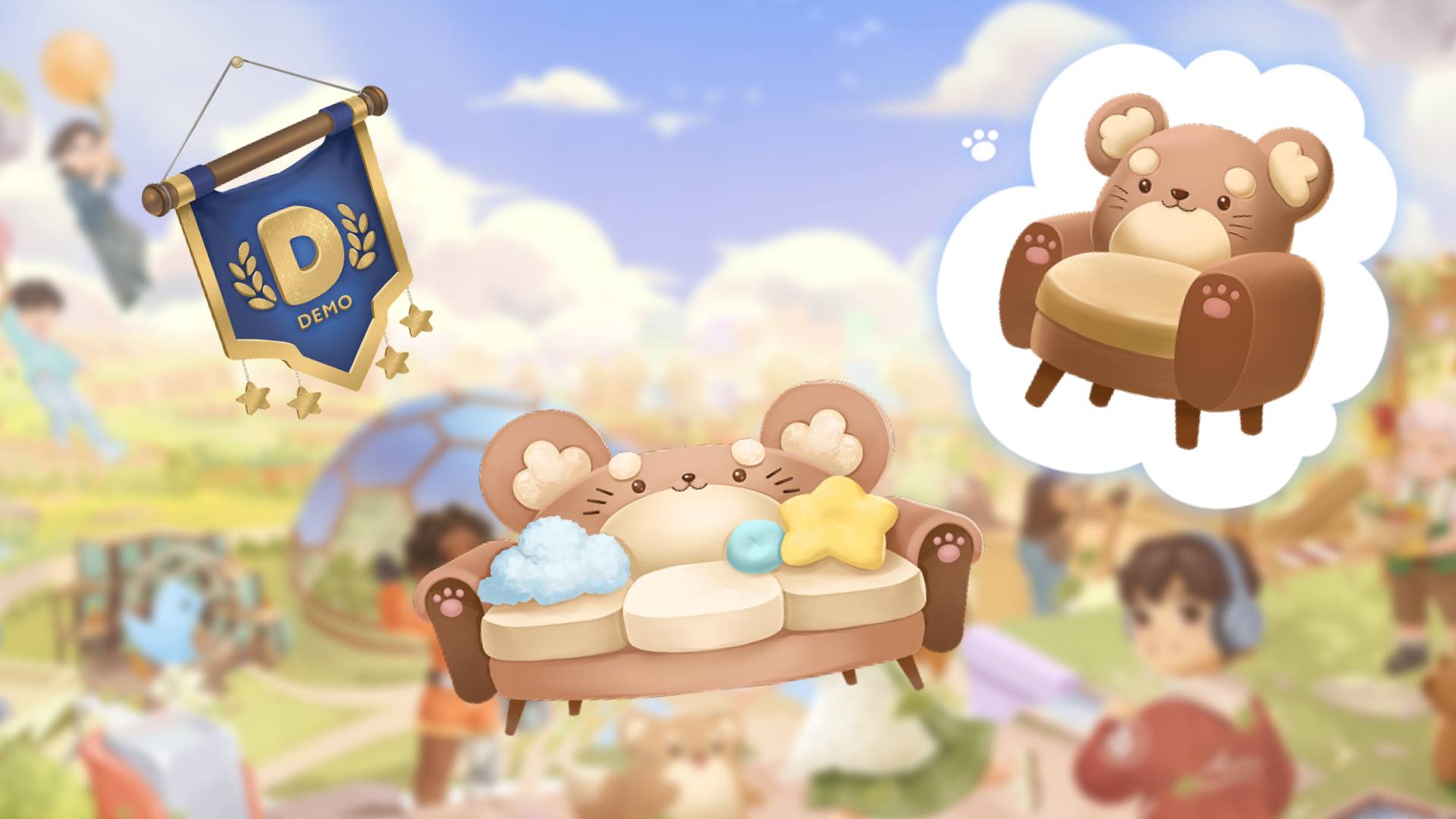 Rewards in loftia for getting your friend to play the demo before early access