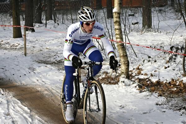 U23 world champion Lars Van der Haar took second in Lille.