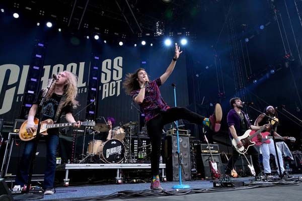 Classless Act onstage in Atlanta