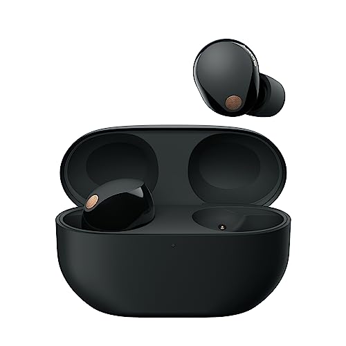 Sony Wf-1000xm5 Wireless Noise Cancelling Earbuds, Bluetooth, In-Ear Headphones, Mic, Up to 24 Hours Battery Life, Quick Charge, Ipx4, Ios & Android Compatible - Black