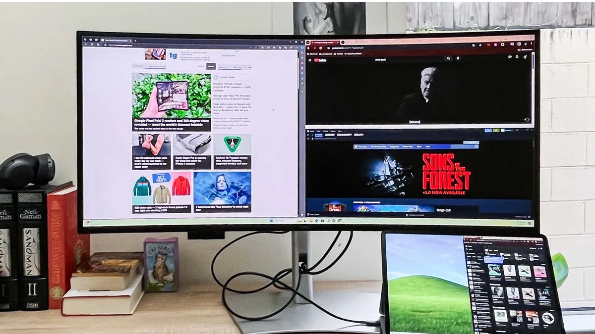I ditched my dual-monitor setup for this single ultrawide monitor — and I'll never go back