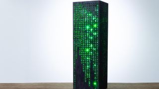 A Matrix code lamp