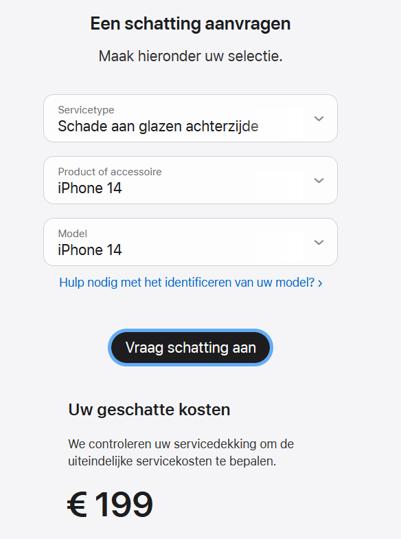 Apple reparatie