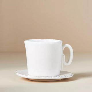 white espresso cup