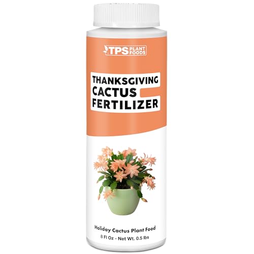 Thanksgiving Cactus Fertilizer &amp;ndash; Liquid Plant Food for Healthy Growth &amp;amp; Strong Root Development, 8 Oz (250ml)