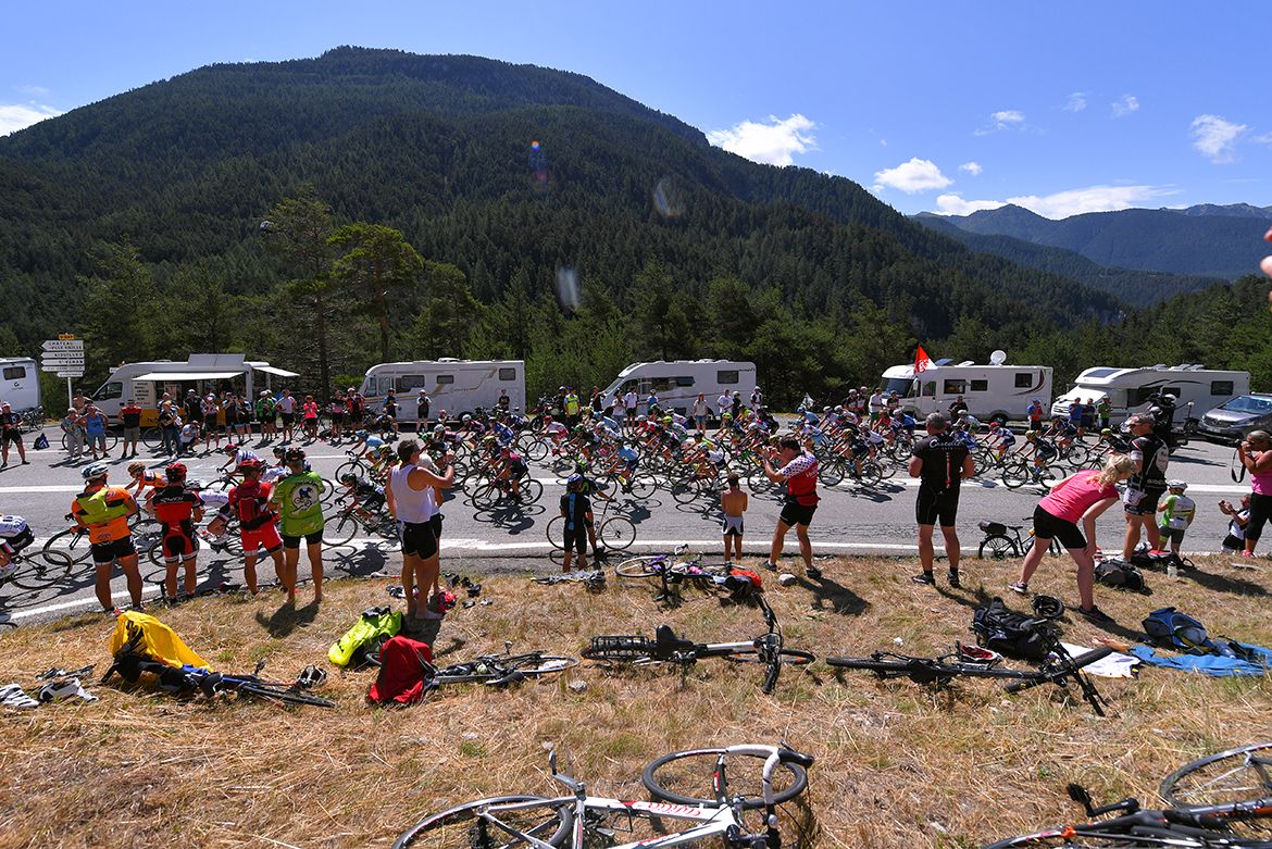 There was some great weather for the fourth edition of La Course