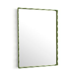 Dunelm x Sophie Robinson Wiggle Mirror 50x70cm Green £60