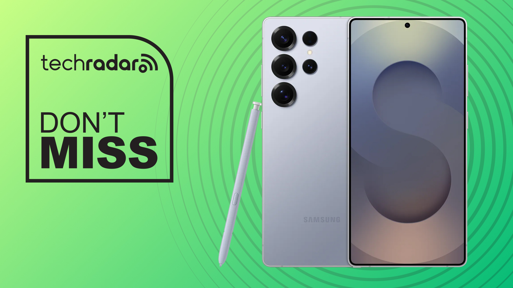 A Samsung Galaxy S25 Ultra smart phone and stylus