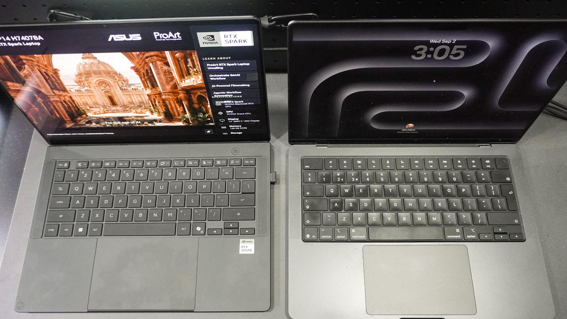 Asus ProArt P14 vs MacBook Pro M5
