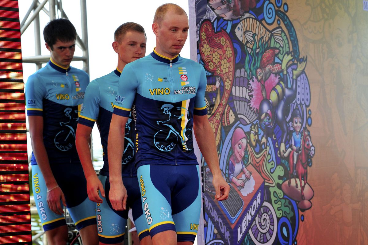 Vino Astana Motors at the Tour de Langkawi presentation