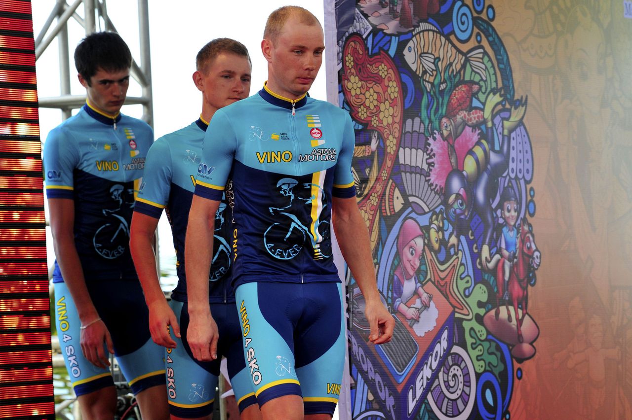 Vino Astana Motors at the Tour de Langkawi presentation
