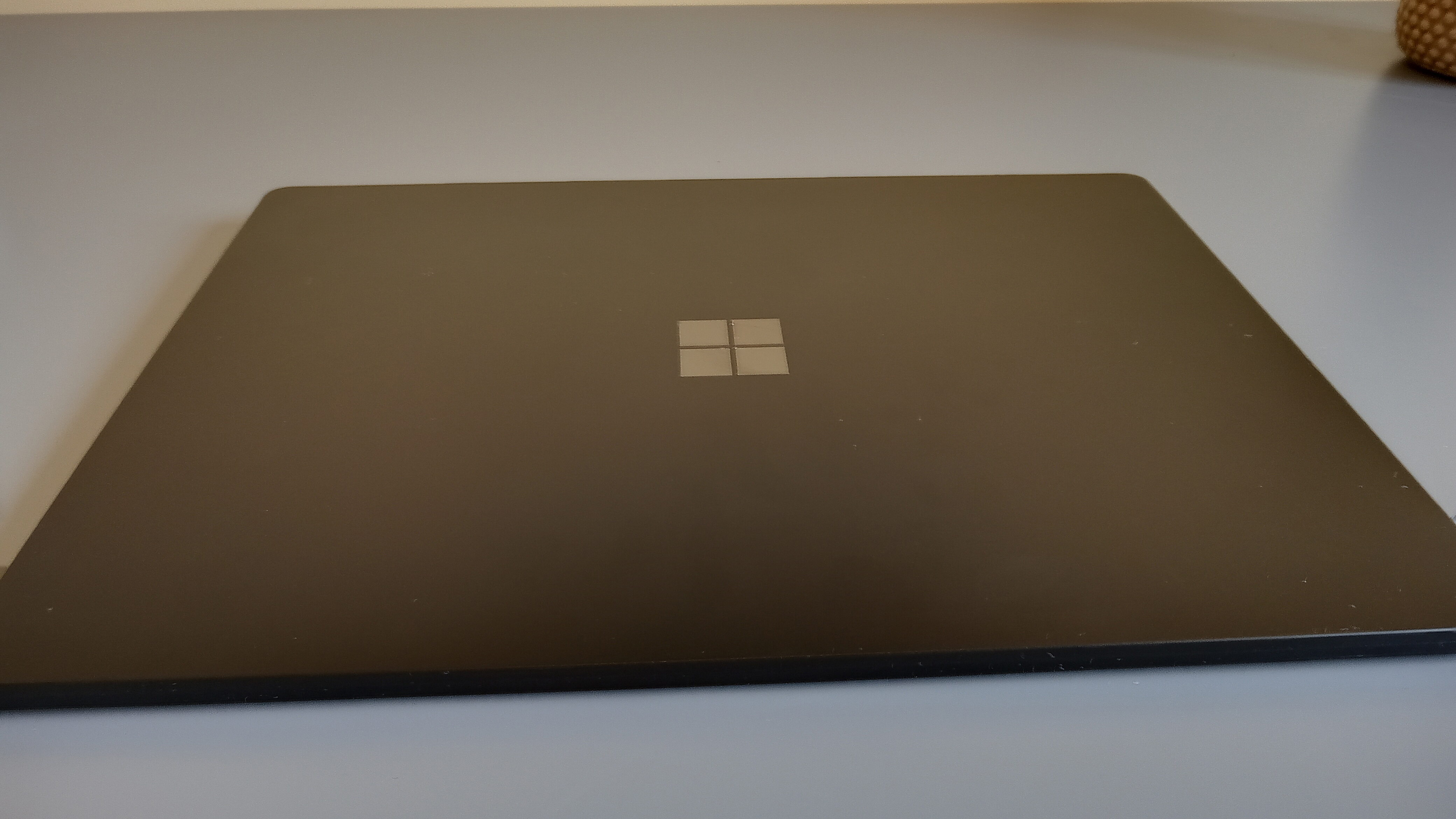 The Microsoft Surface Laptop 4 in black