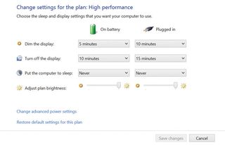 Tweak Your Power Settings