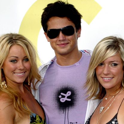 The Cast of Laguna Beach arrives at the 2005 MTV Video Music Award