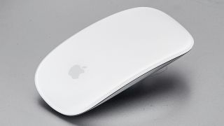 Apple Magic Mouse 2 on a gray background