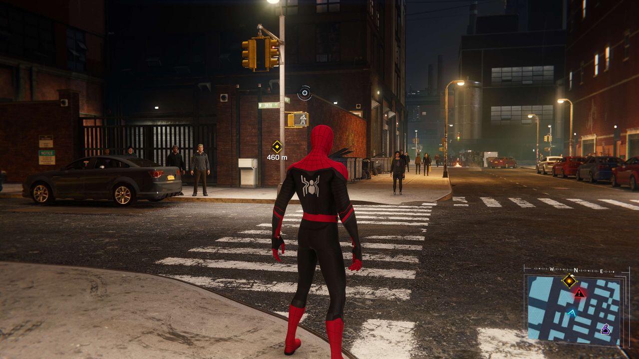 Spiderman Remastered upscaling