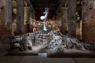 Venice Architecture Biennale 2021 exhibition sculpture
