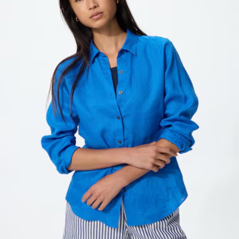 Uniqlo , 100% Premium Linen Shirt