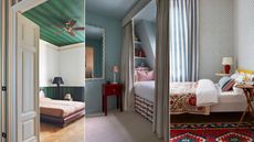 guest bedroom being the most bold bedroom in your home