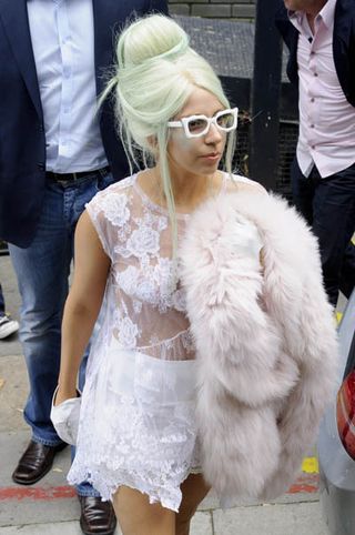 Lady Gaga prepares for Jonathan Ross Show