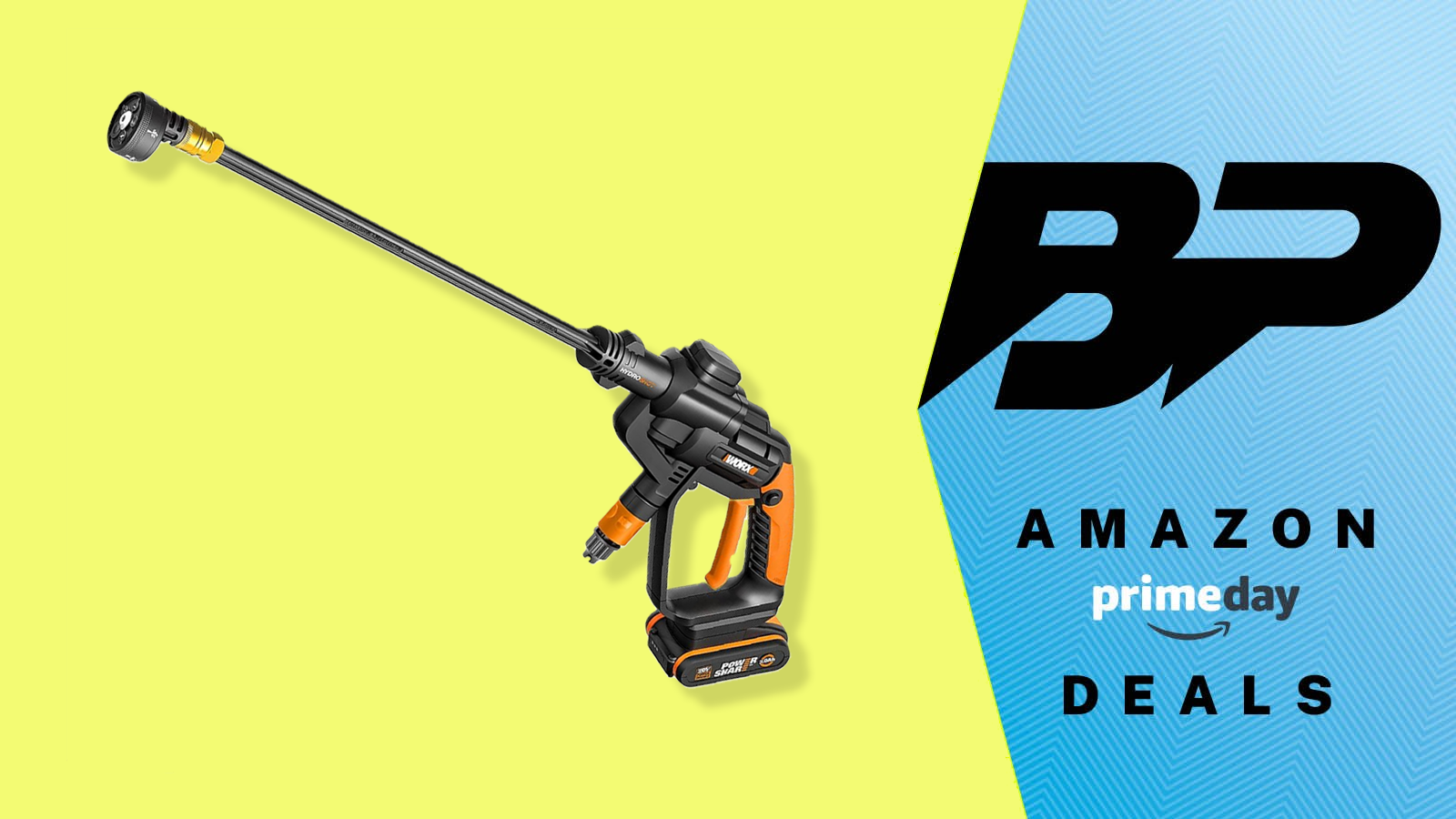 This battery operated pressure washer is ideal for post-ride MTB