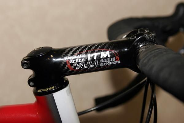 And some lucky riders get carbon stems!
