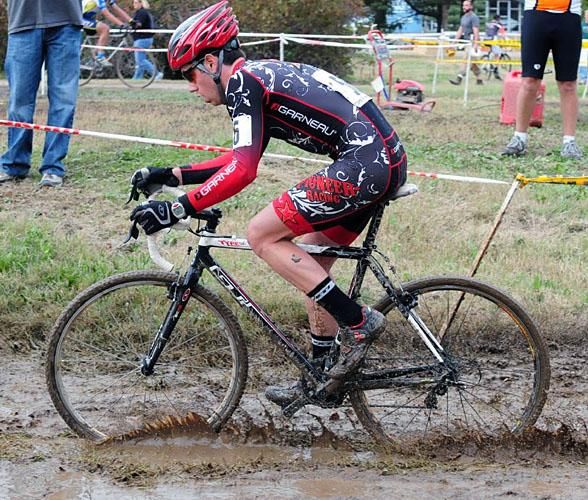 The mud was occasionally deep.